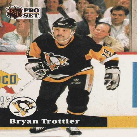 Bryan Trottier Pittsburgh Penguins NHL Hockey Card Collection - 3 Card Set - Picture 4 of 4